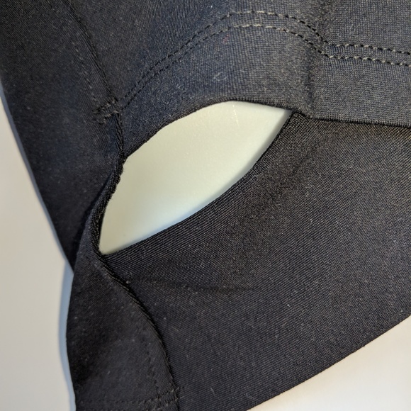 AWESOME WOMENS SHIRT CROP MOCK TOP DAVID LERNER - Picture 8 of 8